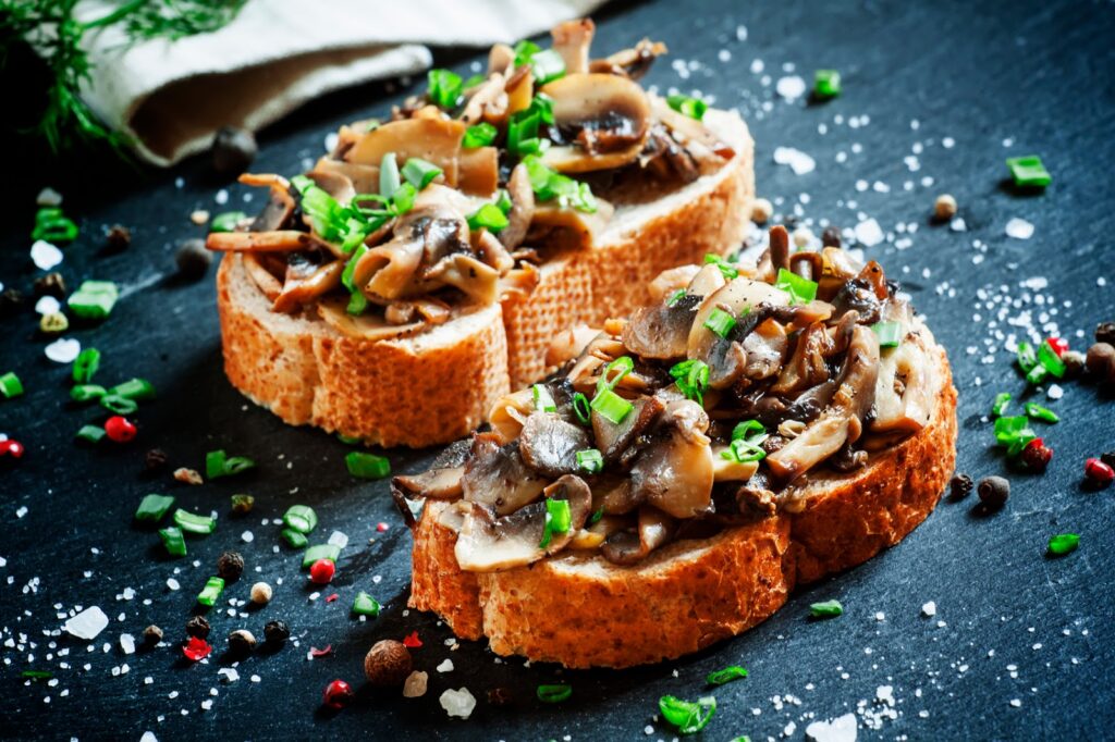 mushroom bruschetta mushroom bruschetta