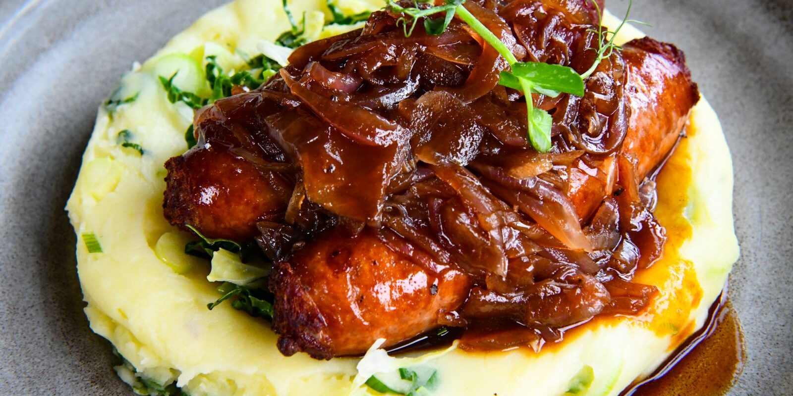 sausage and mash